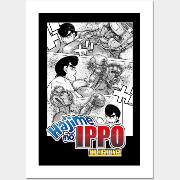 hajime no ippo Wall Art by Sparkledoom